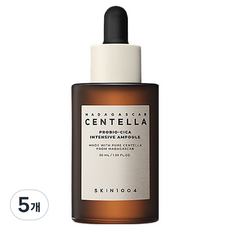 SKIN1004 馬達加斯加積雪草益生菌密集安瓶, 50ml, 5個