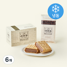 백미당 초코 모나카아이스크림, 6개, 3개입, 140ml