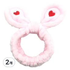 B2WIN 漂亮可愛洗臉髮帶 39#, 2個, 混合顏色