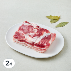 포크밸리 삼겹살 1등급이상 수육용 (냉장), 2개, 600g