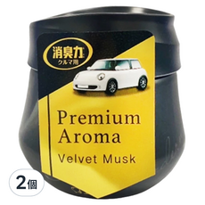 ST 雞仔牌 消臭力 車用芳香劑 Premium Aroma Velvet Musk, 絲絨麝香, 2罐