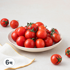 우일팜 방울 토마토, 6팩, 500g