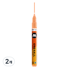 MOLOTOW ONE4ALL 壓克力麥克筆 2mm 127HS 117 peach pastel, 2個