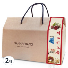 산해랑 레드비트즙 30p, 2개, 2.4L