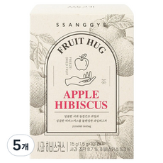 쌍계명차 과일 허그티 사과 히비스커스, 1.5g, 10개입, 5개