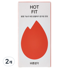 바른생각 핫핏 콘돔, 10개입, 2개