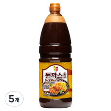 첫맛 돈까스 소스, 1.9kg, 5개