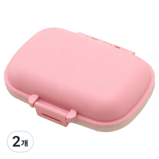 Popo Train 攜帶式藥盒 粉紅色 FREE, 2個