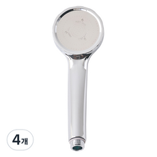 PureCell 強力水壓上升浴室蓮蓬頭, 拋光銀, 4個