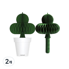 nanum Love Pot三葉草造型加濕器 綠色+替換加濕紙, 2個