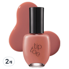 tip toe Andante 指甲油, 10g, 2個, 10ml, 216 Rosette