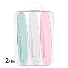 每日商社 便攜式折疊修眉刀3件組