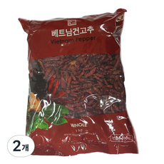 솔표식품 건고추, 1kg, 2개