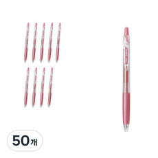 파이롯트 쥬스 젤잉크펜 0.5mm LJU-10EF, 메탈릭핑크, 50개