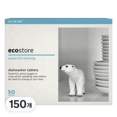 Ecostore 多合一洗碗機平板洗滌劑, 20g, 150個