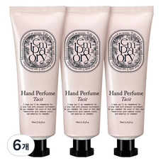 TEMPORARY 香氛護手霜 泰西特, 70ml, 6個
