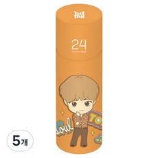 monAmi TinyTAN Plus Pen 24色, 5個, JIN