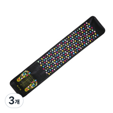 발마사지 지압 매트 I42, 3개, 혼합색상