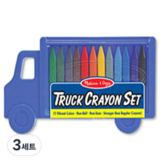 멜리사엔더그 크레용 트럭 MD4159, 12색, 3세트