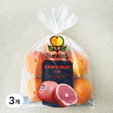 썬키스트 이스라엘산 자몽, 3개, 1.7kg