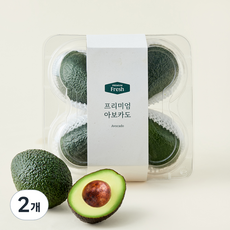 프리미엄 페루산 아보카도, 800g, 2개