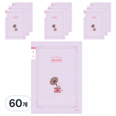 아이비스 초등 3-6 음악노트 12227, 축음기, 60개