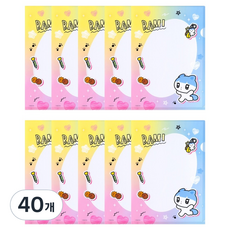골골즈 L홀더 파일 밤이, 40개, 블루