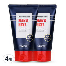 Man's rest男士私密潔淨乳, 4條, 120ml