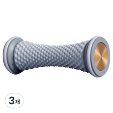 Gomall 足部按摩滾輪 腳底按摩器 6 x 16 cm, 3個, 灰色