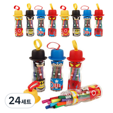 12색 히어로 사인펜세트, 랜덤 발송, 24세트