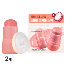 네이처리퍼블릭 버터 멜팅 스틱 블러셔 7.5g, 04 리치버터, 2개