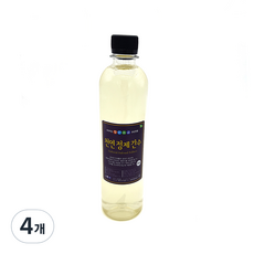 천연 정제 간수, 500ml, 4개