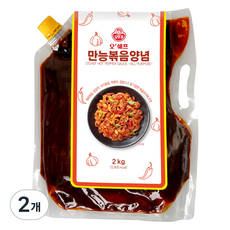 OTTOGI 不倒翁 O'chef 萬能拌炒醬, 2kg, 2個