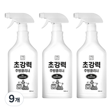 Saenghwalgongsik 超強力廚房清潔劑, 9個, 500ml