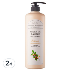 댕기머리 허벌 아르간 트리트먼트, 1L, 2개