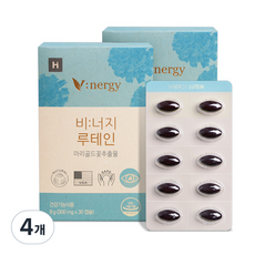 비너지 루테인, 30정, 4개