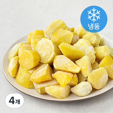 네추럴킹덤 스팀고구마 랜덤컷 (냉동), 1kg, 4개