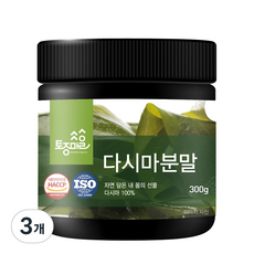 토종마을 다시마분말, 300g, 3개