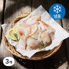 사랑해어 직접썰은동태살 (냉동), 1kg, 3개