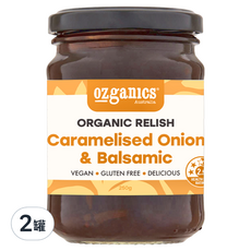 澳洲Ozganics 有機焦糖洋蔥薩米克調味料 250g, 2罐