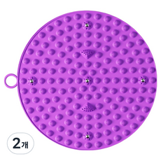 Allincell 每日腳底按摩墊 58 x 58 cm, 紫色, 2個