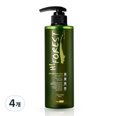 하이포레스트 탈모 샴푸, 4개, 500ml