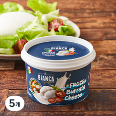 비앙카 부라타 치즈, 125g, 1개입, 5개
