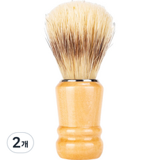 木柄刮鬍刷 H099, 1入, 2個