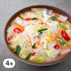 농가식품 썰은 백김치, 1.5kg, 4개
