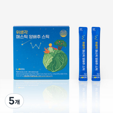 루킨 위생각 매스틱 양배추 스틱 21p, 294ml, 5개