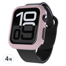제로스킨 애플워치10 시그니처7 케이스 42mm, 핑크, 4개