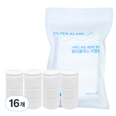 듀벨 싱크애 주방용 호환 필터, 16개