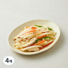 강남밥상 정성담은 저당 감자채 닭가슴살 볶음, 250g, 4개