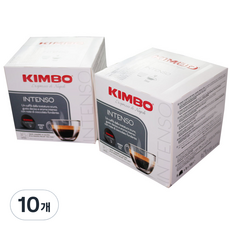 킴보 인텐소 돌체구스토 호환 캡슐커피, 7g, 16개입, 10개